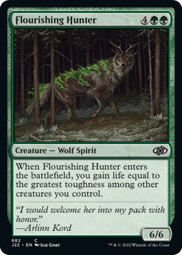 Flourishing Hunter [Jumpstart 2022] - The Mythic Store | 24h Order Processing
