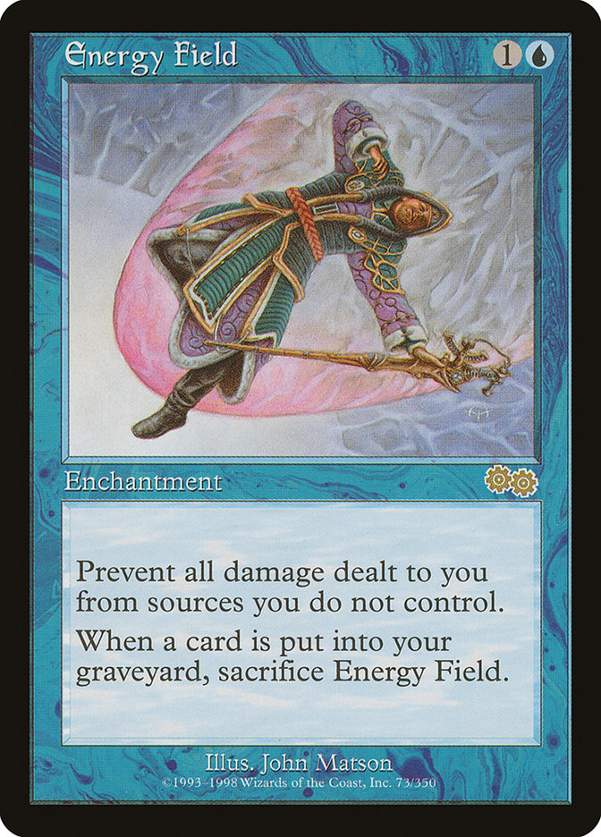 Energy Field [Urza's Saga] - The Mythic Store | 24h Order Processing