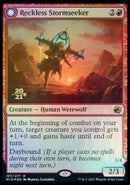 Reckless Stormseeker // Storm-Charged Slasher [Innistrad: Midnight Hunt Prerelease Promos] - The Mythic Store | 24h Order Processing