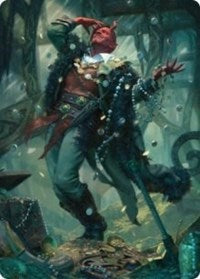 Tibalt, Cosmic Impostor Art Card [Kaldheim Art Series] - The Mythic Store | 24h Order Processing