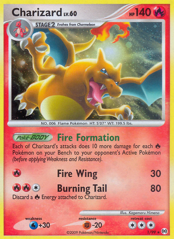 Charizard (1/99) [Platinum: Arceus] - The Mythic Store | 24h Order Processing