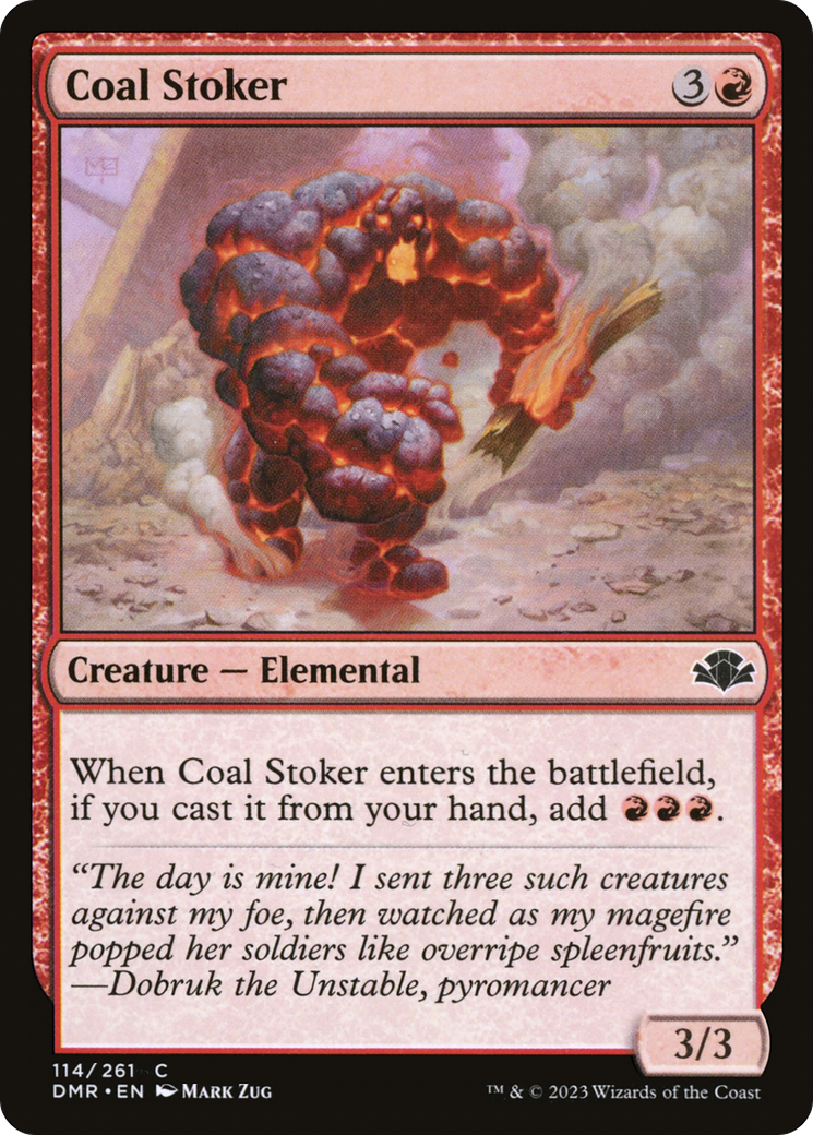 Coal Stoker [Dominaria Remastered] - The Mythic Store | 24h Order Processing