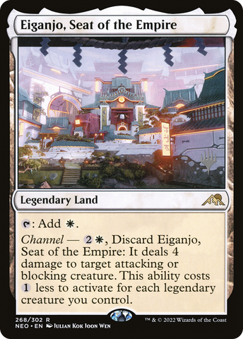 Eiganjo, Seat of the Empire (Promo Pack) [Kamigawa: Neon Dynasty Promos] - The Mythic Store | 24h Order Processing