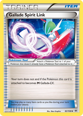 Gallade Spirit Link (83/108) [XY: Roaring Skies] - The Mythic Store | 24h Order Processing