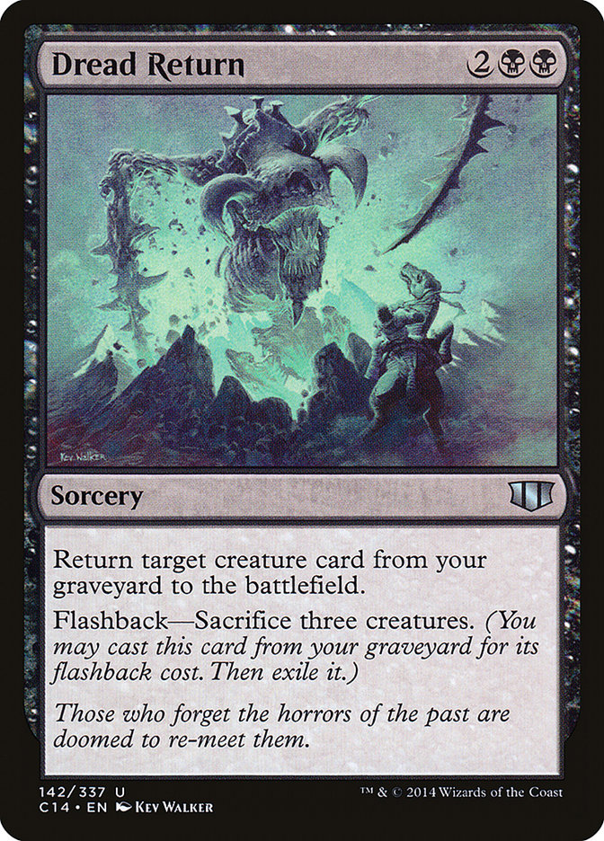 Dread Return [Commander 2014] - The Mythic Store | 24h Order Processing