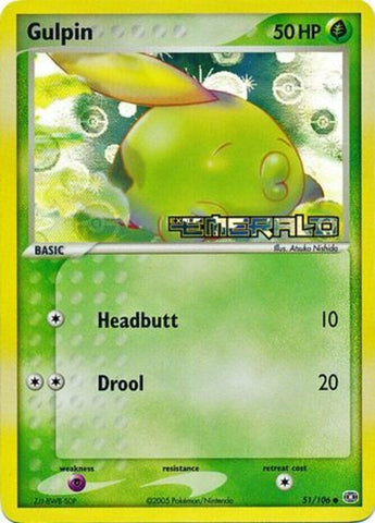 Gulpin (51/106) (Stamped) [EX: Emerald] - The Mythic Store | 24h Order Processing