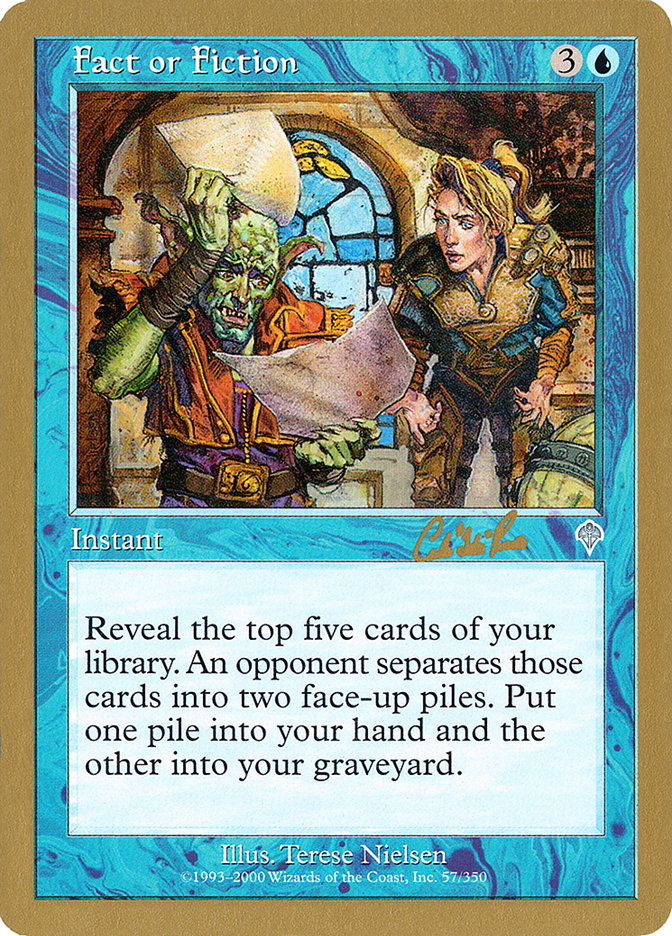 Fact or Fiction (Carlos Romao) [World Championship Decks 2002] - The Mythic Store | 24h Order Processing