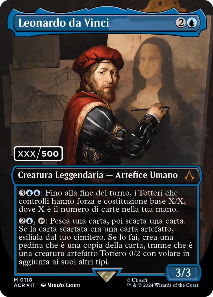 Leonardo da Vinci (Italian) (Serial Numbered) [Assassin's Creed] - The Mythic Store | 24h Order Processing