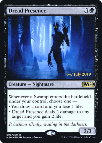 Dread Presence [Core Set 2020 Prerelease Promos] - The Mythic Store | 24h Order Processing