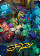 Donatello, the Brains Art Card (Gold-Stamped Signature) [Teenage Mutant Ninja Turtles Art Series] - The Mythic Store | 24h Order Processing