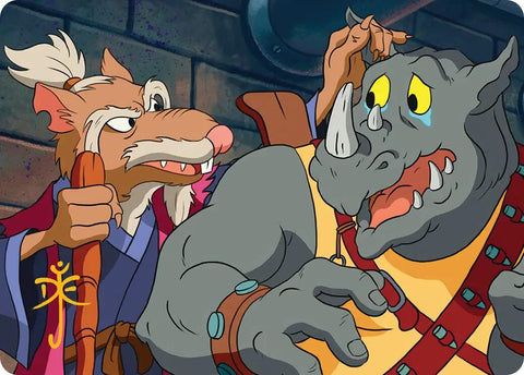 Splinter's Technique Art Card (Gold-Stamped Signature) [Teenage Mutant Ninja Turtles Art Series] - The Mythic Store | 24h Order Processing