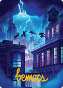 Island Art Card (37/54) (Gold-Stamped Signature) [Teenage Mutant Ninja Turtles Art Series] - The Mythic Store | 24h Order Processing