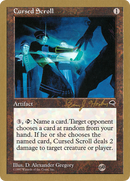 Cursed Scroll (Brian Hacker) (SB) [World Championship Decks 1998] - The Mythic Store | 24h Order Processing