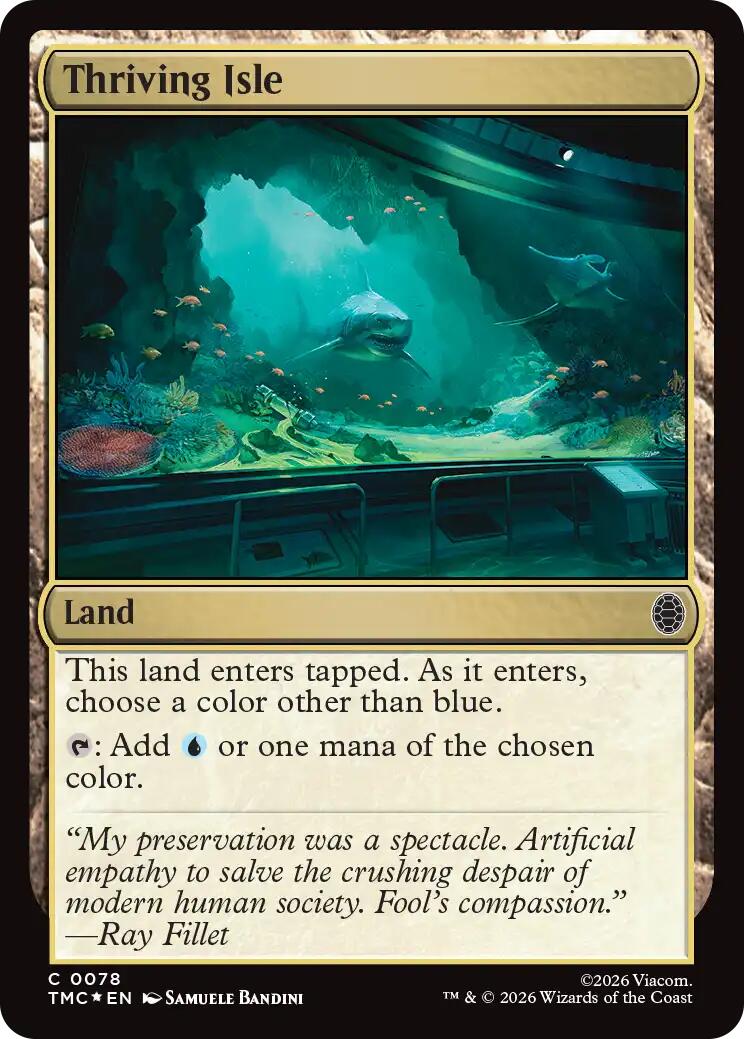 Thriving Isle (Surge Foil) [Teenage Mutant Ninja Turtles Commander]