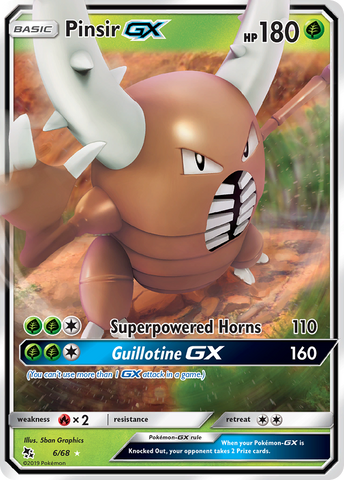 Pinsir GX (6/68) [Sun & Moon: Hidden Fates] - The Mythic Store | 24h Order Processing