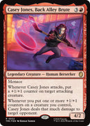 Casey Jones, Back Alley Brute (Surge Foil) [Teenage Mutant Ninja Turtles Commander] - The Mythic Store | 24h Order Processing