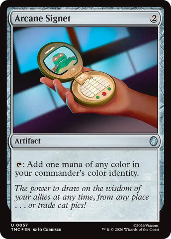 Arcane Signet (Surge Foil) [Teenage Mutant Ninja Turtles Commander] - The Mythic Store | 24h Order Processing
