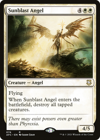 Sunblast Angel [Dungeons & Dragons: Adventures in the Forgotten Realms Commander] - The Mythic Store | 24h Order Processing