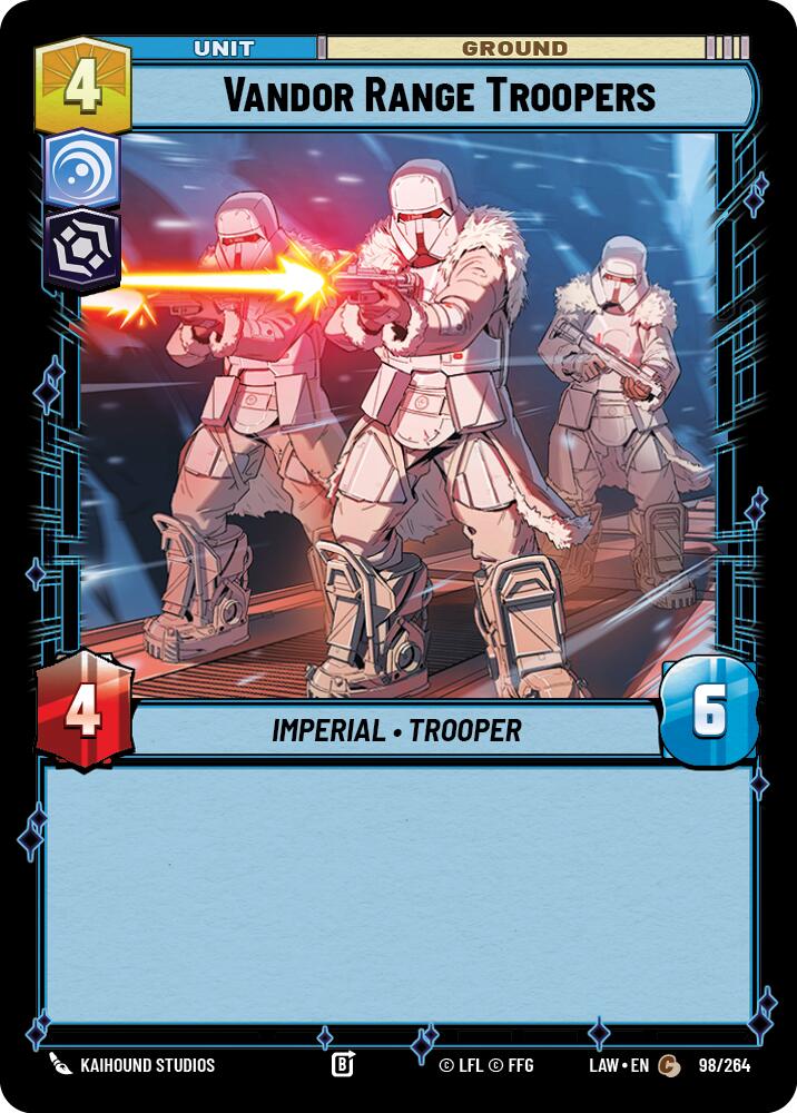 Vandor Range Troopers (98/264) (98/264) [A Lawless Time] - The Mythic Store | 24h Order Processing