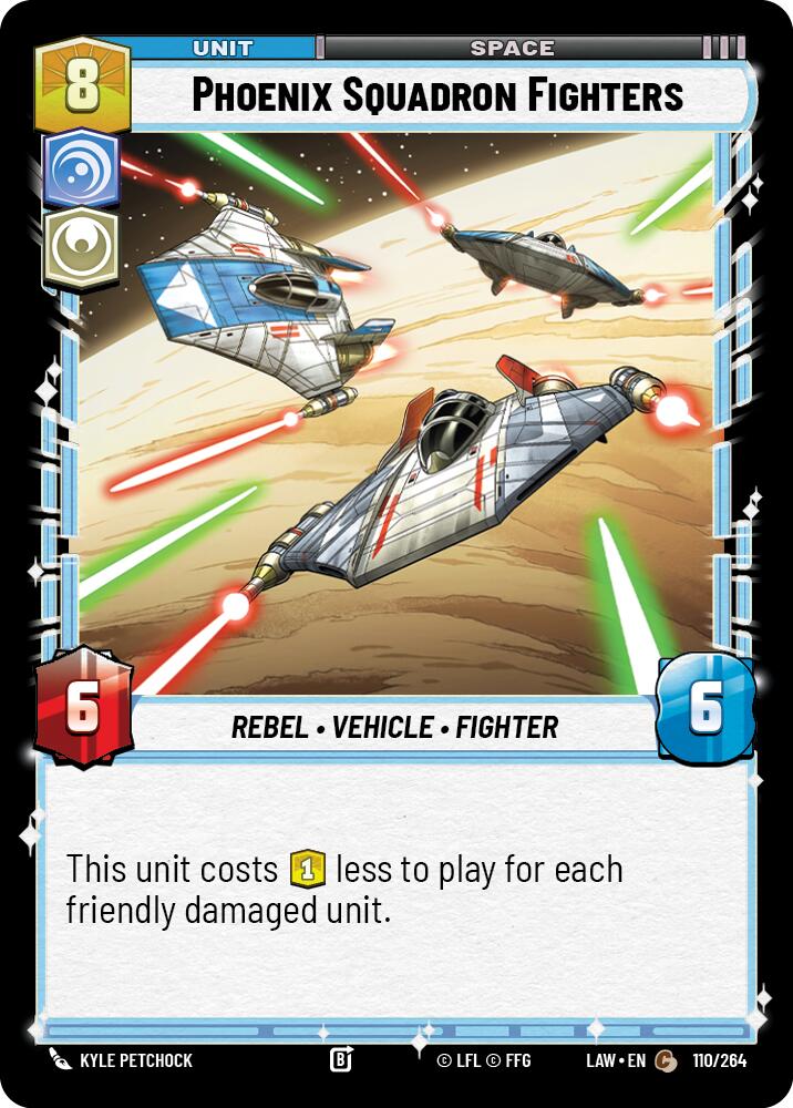 Phoenix Squadron Fighters (110/264) (110/264) [A Lawless Time] - The Mythic Store | 24h Order Processing