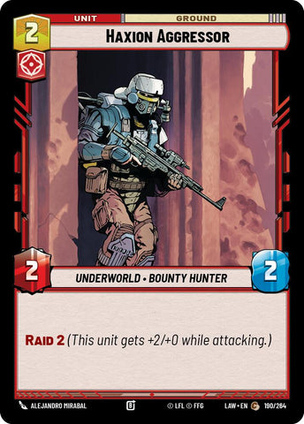 Haxion Aggressor (190/264) (190/264) [A Lawless Time]