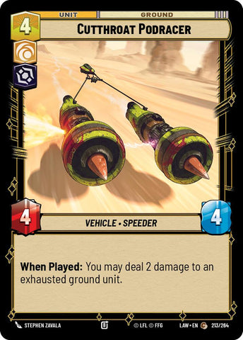 Cutthroat Podracer (213/264) (213/264) [A Lawless Time] - The Mythic Store | 24h Order Processing