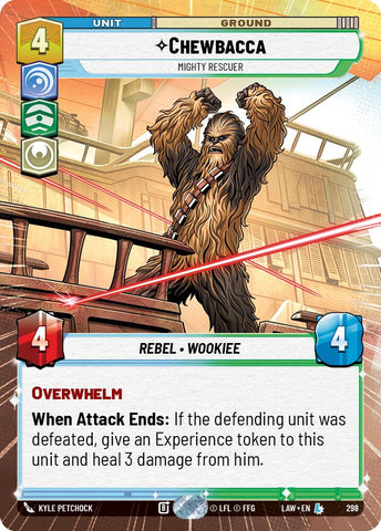 Chewbacca - Mighty Rescuer (298) (Hyperspace) (298) [A Lawless Time] - The Mythic Store | 24h Order Processing