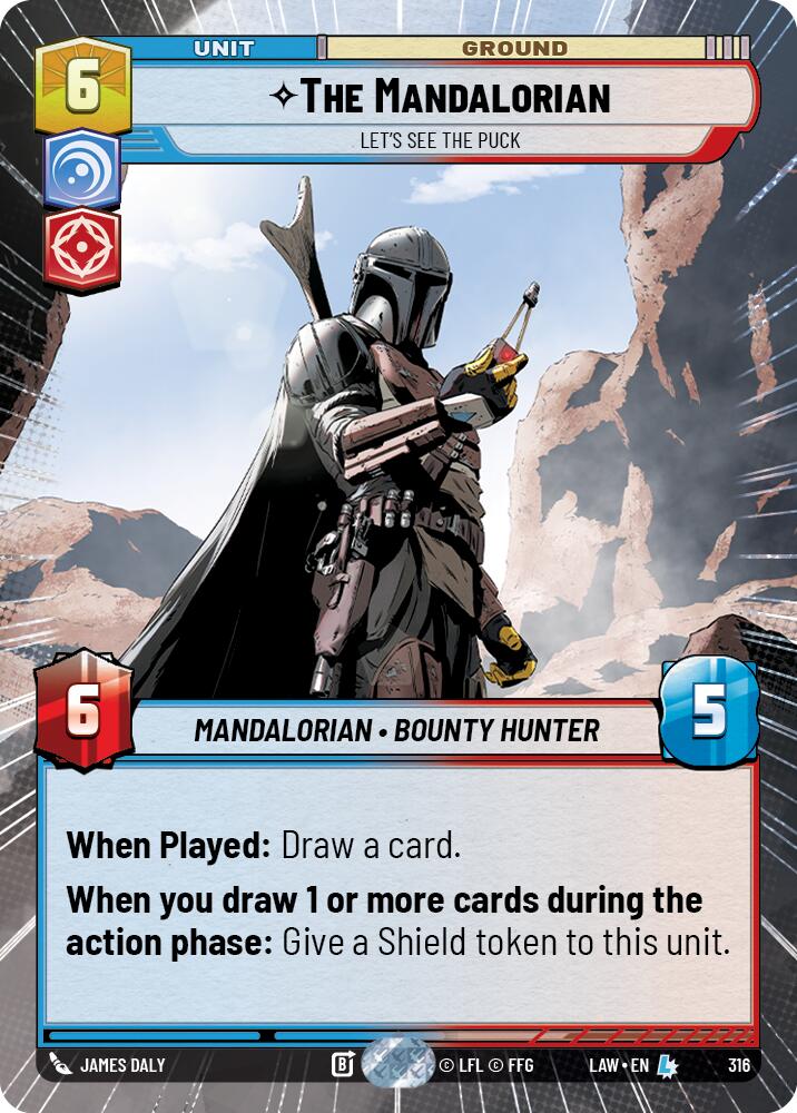 The Mandalorian - Let's See The Puck (316) (Hyperspace) (316) [A Lawless Time] - The Mythic Store | 24h Order Processing