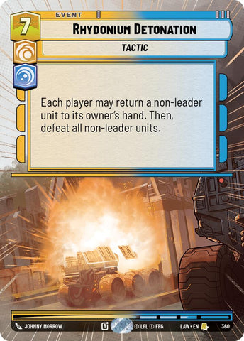 Rhydonium Detonation (360) (Hyperspace) (360) [A Lawless Time] - The Mythic Store | 24h Order Processing