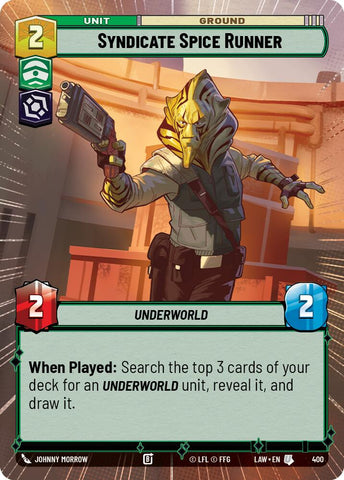 Syndicate Spice Runner (400) (Hyperspace) (400) [A Lawless Time] - The Mythic Store | 24h Order Processing