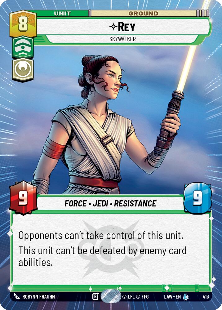Rey - Skywalker (413) (Hyperspace) (413) [A Lawless Time] - The Mythic Store | 24h Order Processing