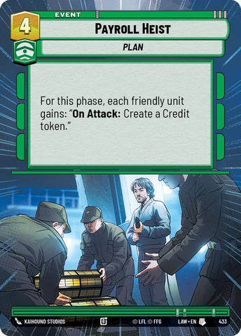 Payroll Heist (433) (Hyperspace) (433) [A Lawless Time] - The Mythic Store | 24h Order Processing