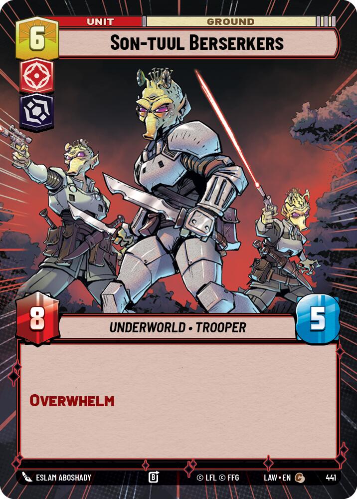 Son-tuul Berserkers (441) (Hyperspace) (441) [A Lawless Time] - The Mythic Store | 24h Order Processing