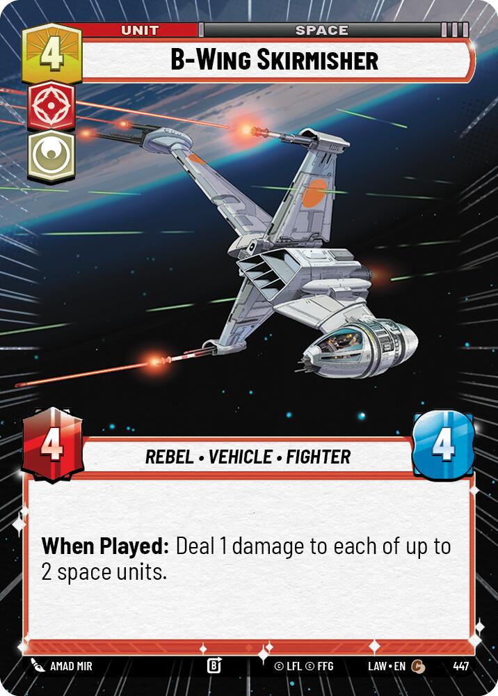 B-Wing Skirmisher (447) (Hyperspace) (447) [A Lawless Time] - The Mythic Store | 24h Order Processing