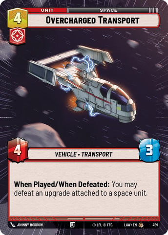 Overcharged Transport (459) (Hyperspace) (459) [A Lawless Time] - The Mythic Store | 24h Order Processing