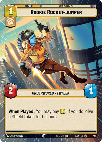 Rookie Rocket-Jumper (491) (Hyperspace) (491) [A Lawless Time] - The Mythic Store | 24h Order Processing