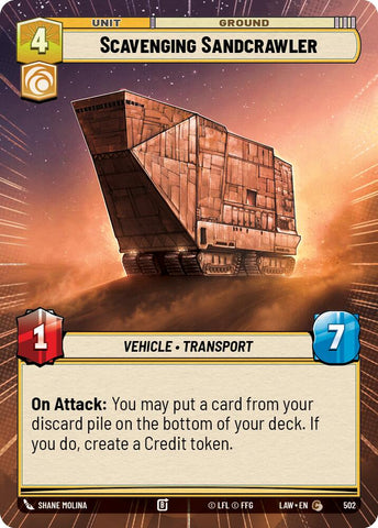 Scavenging Sandcrawler (502) (Hyperspace) (502) [A Lawless Time] - The Mythic Store | 24h Order Processing