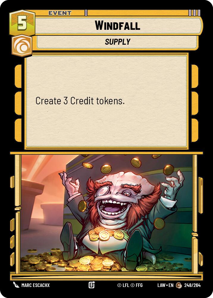 Windfall (248/264) (248/264) [A Lawless Time] - The Mythic Store | 24h Order Processing