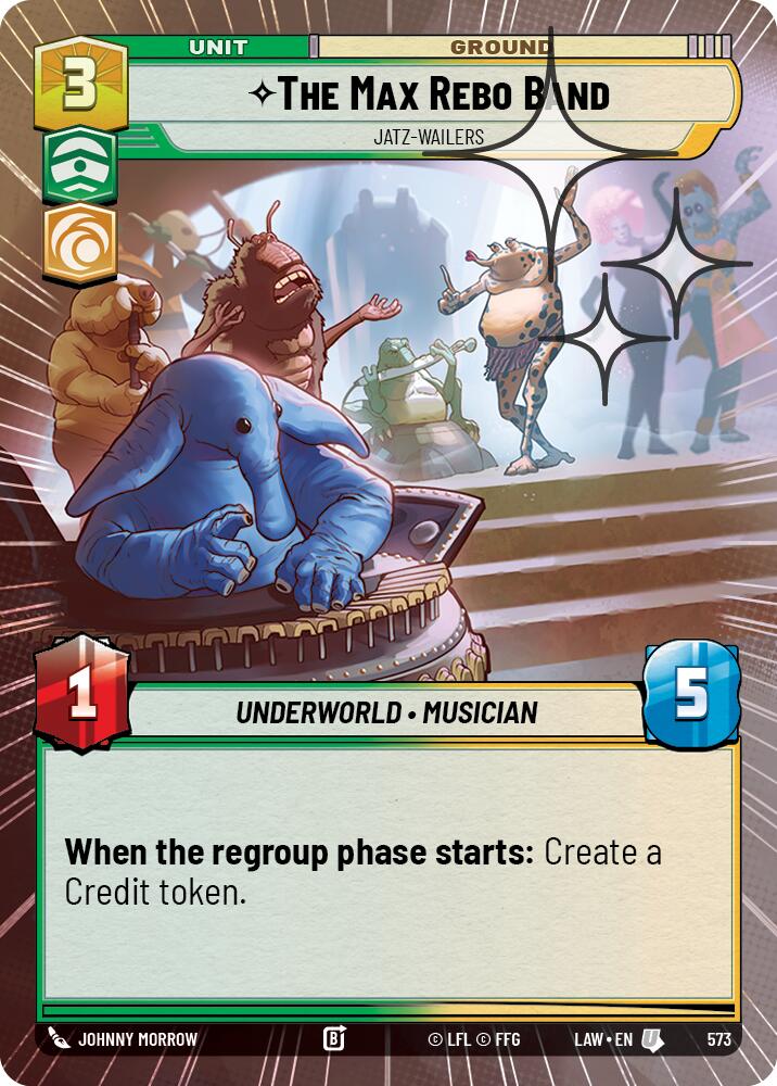 The Max Rebo Band - Jatz-Wailers (335) (Hyperspace Foil) (335) [A Lawless Time]