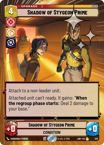 Shadow of Stygeon Prime (341) (Hyperspace Foil) (341) [A Lawless Time]