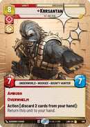 Krrsantan - Hit and Run (586) (Hyperspace Foil) (586) [A Lawless Time] - The Mythic Store | 24h Order Processing