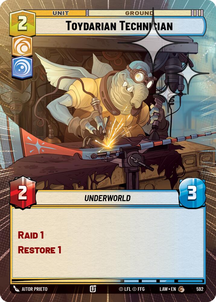 Toydarian Technician (592) (Hyperspace Foil) (592) [A Lawless Time] - The Mythic Store | 24h Order Processing