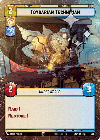Toydarian Technician (592) (Hyperspace Foil) (592) [A Lawless Time] - The Mythic Store | 24h Order Processing