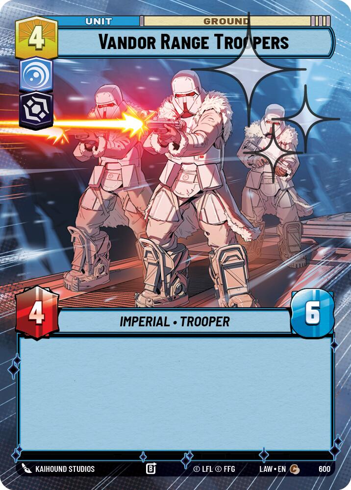 Vandor Range Troopers (600) (Hyperspace Foil) (600) [A Lawless Time] - The Mythic Store | 24h Order Processing