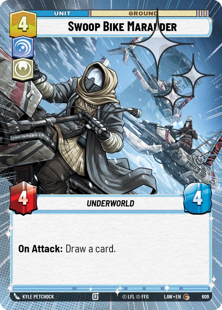 Swoop Bike Marauder (609) (Hyperspace Foil) (609) [A Lawless Time] - The Mythic Store | 24h Order Processing
