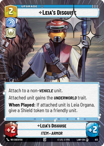 Leia's Disguise (613) (Hyperspace Foil) (613) [A Lawless Time] - The Mythic Store | 24h Order Processing