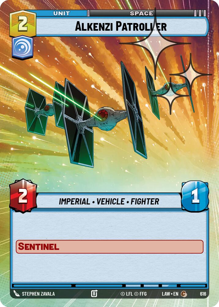 Alkenzi Patroller (616) (Hyperspace Foil) (616) [A Lawless Time] - The Mythic Store | 24h Order Processing