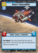 Rickety Quadjumper (617) (Hyperspace Foil) (617) [A Lawless Time] - The Mythic Store | 24h Order Processing