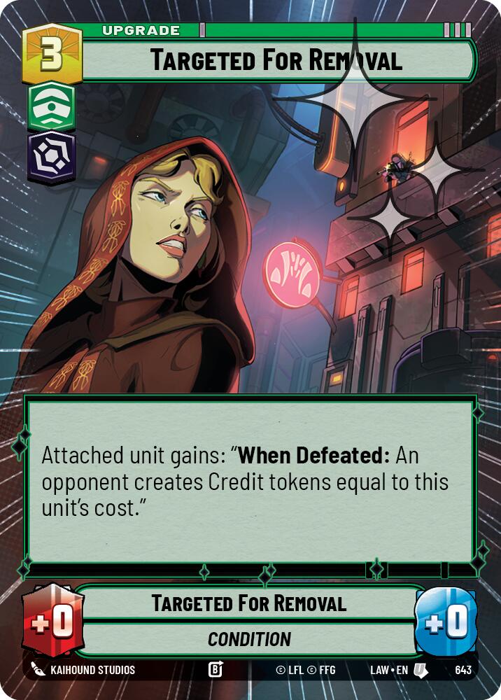 Targeted for Removal (643) (Hyperspace Foil) (643) [A Lawless Time] - The Mythic Store | 24h Order Processing