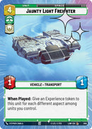 Jaunty Light Frieghter (649) (Hyperspace Foil) (649) [A Lawless Time] - The Mythic Store | 24h Order Processing